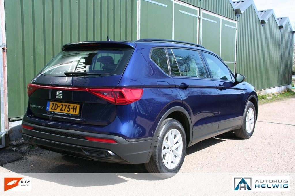 Seat Tarraco 1.5 TSI Style 7 PERSOONS, NAVIGATIE, CAMERA, Auto's, Voorwielaandrijving, 4 cilinders, 150 pk, Blauw