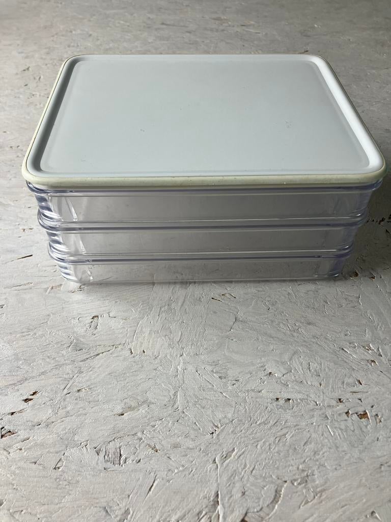 Mepal Rosti  stapelbare bewaardoos (4 delige set), Ophalen of Verzenden, Gebruikt