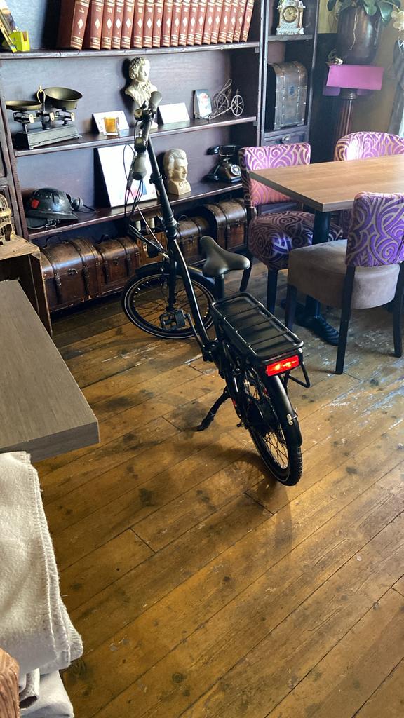 Elektrische Vouwfiets - Compact en Krachtig, 20 inch of meer, Gebruikt, Versnellingen, Totaal opvouwbaar