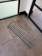 VINTAGE IKEA GRUNDTAL RVS KAPSTOK WANDREK, Wandkapstok, Ophalen of Verzenden, Zo goed als nieuw, Minder dan 100 cm