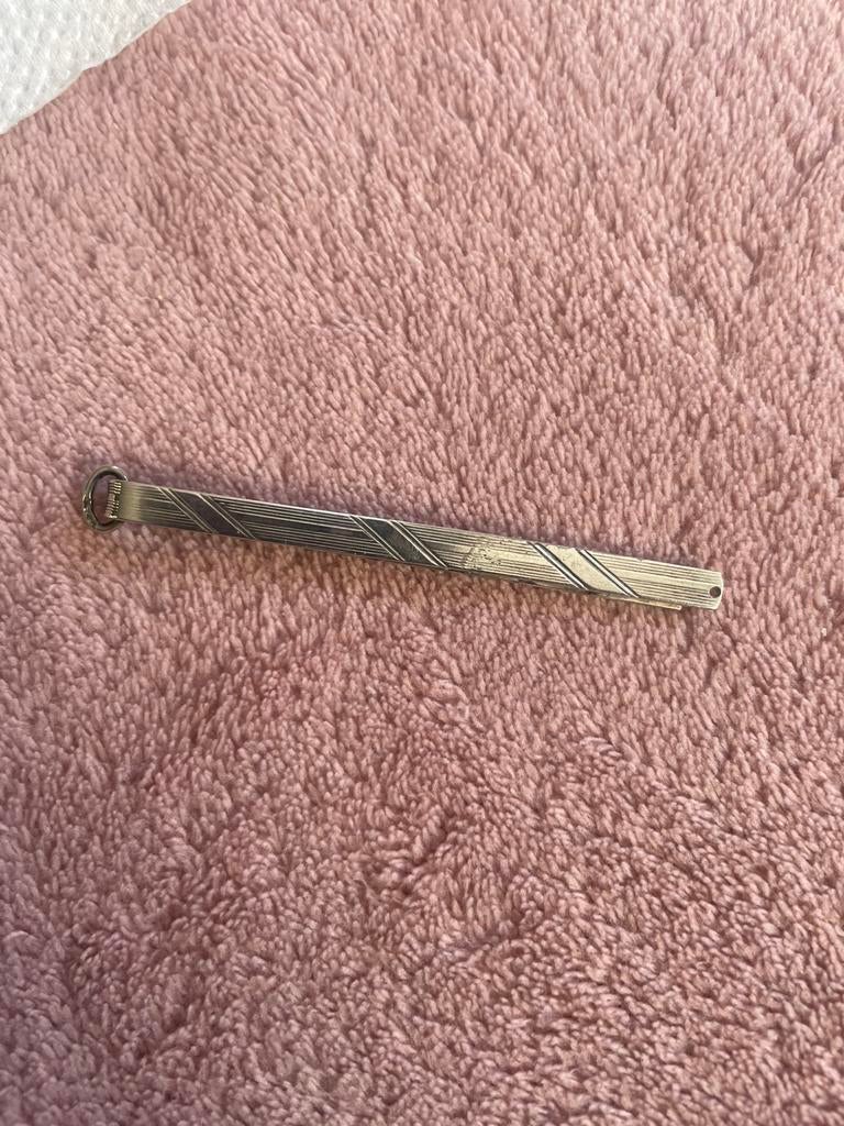 Zilveren dasspeld, Ophalen of Verzenden, Zilver