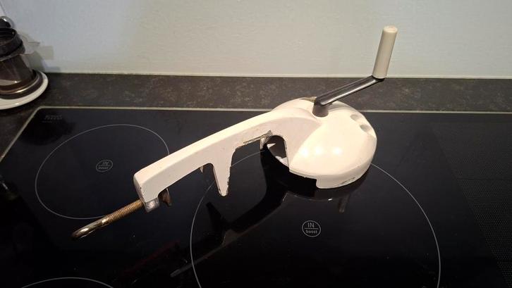 Vintage Handmatige bonenmolen met Klem, Huis en Inrichting, Keuken | Keukenbenodigdheden, Gebruikt, Ophalen of Verzenden