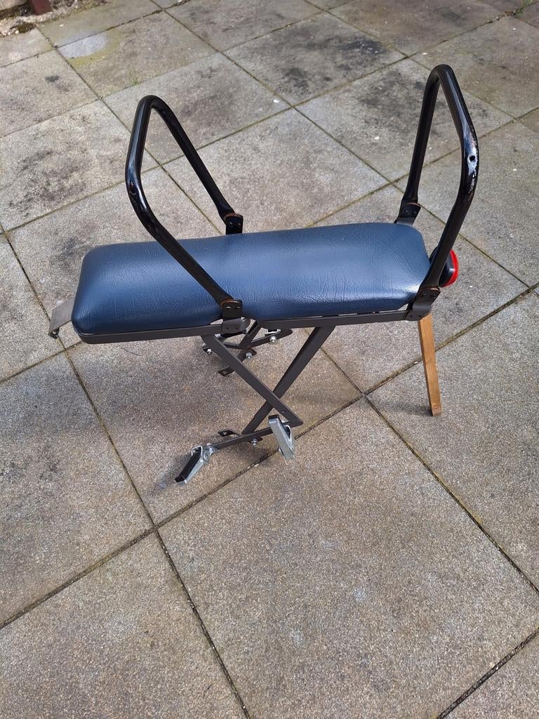 Dubbelzitter voor mammafiets, Ophalen, Achterzitje, Voetsteuntjes, Onbekend