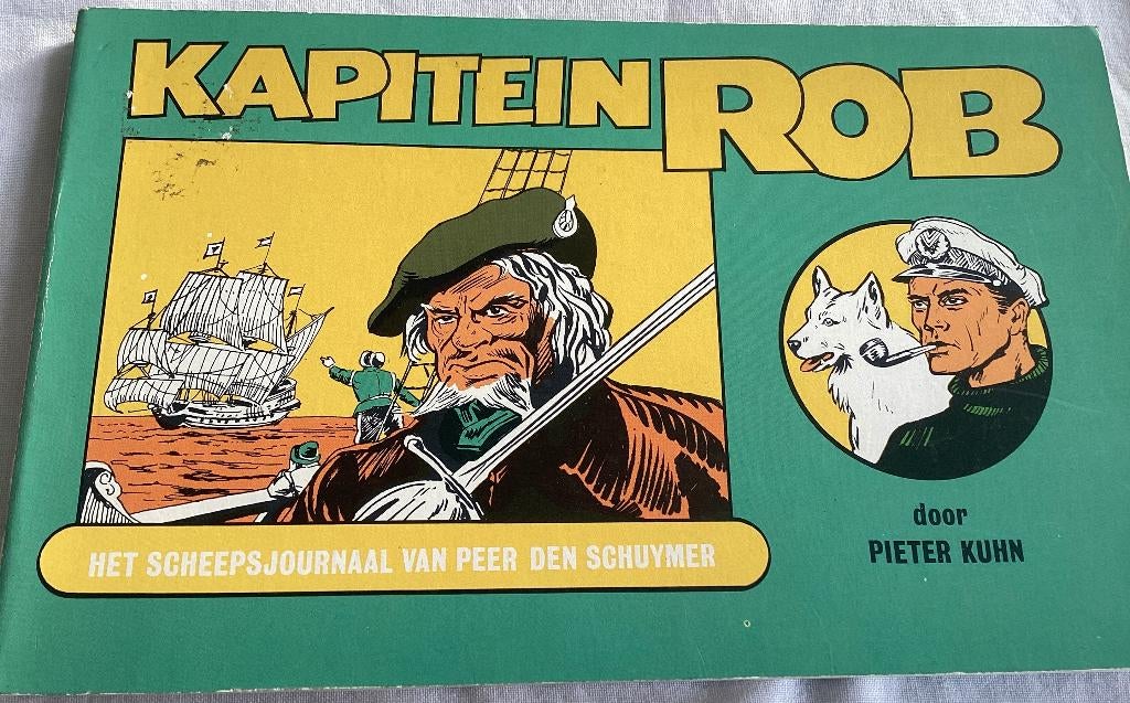 Kapitein Rob het scheepsjournaal van Peer den Schuymer, Gelezen, Eén stripboek, Ophalen of Verzenden, Pieter Kuhn