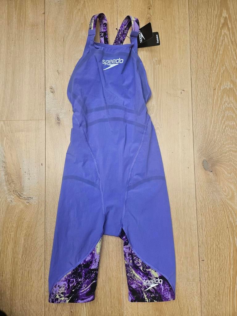 Speedo wedstrijdbadpak, nieuw met prijskaartje, Paars, Nieuw, Badpak, Speedo