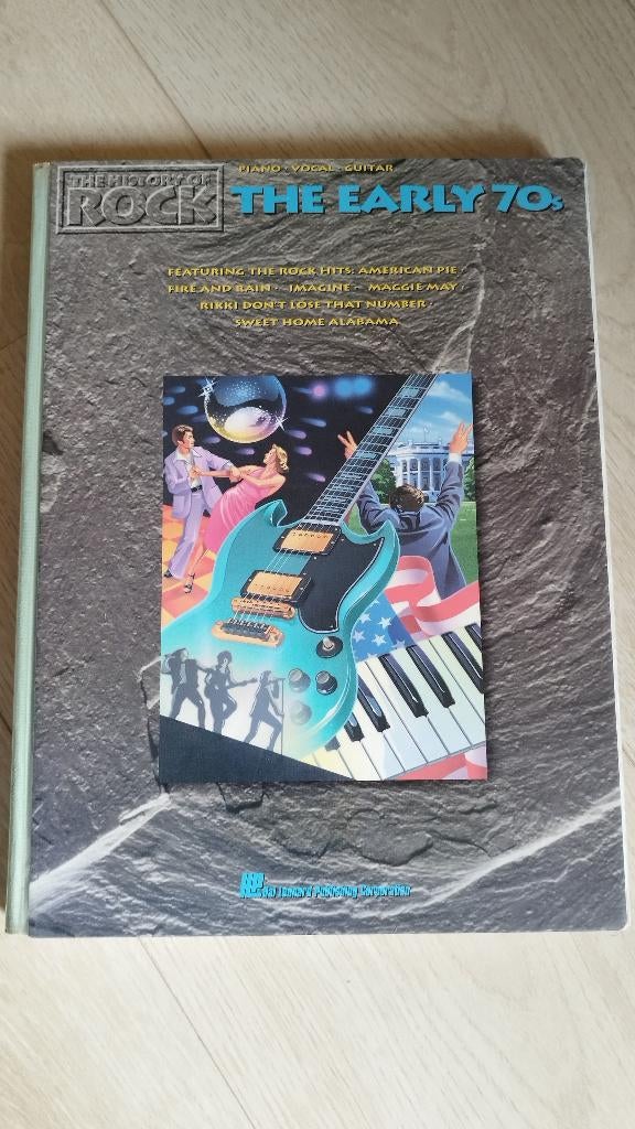 The Early 70's bladmuziek, Muziek en Instrumenten, Bladmuziek, Ophalen of Verzenden, Zo goed als nieuw, Artiest of Componist, Rock en Metal