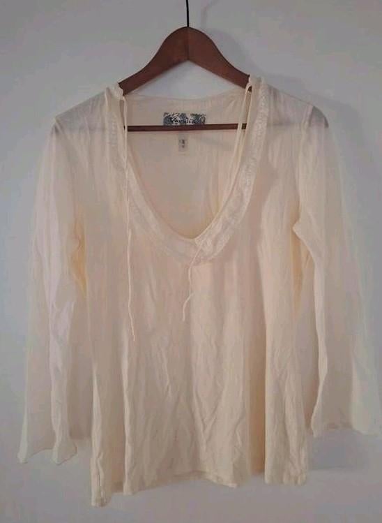 Leuk schirt top maat 40 als nieuw kleur roomwit, Kleding | Dames, Tops, Maat 38/40 (M), Overige kleuren, Vanilia, Ophalen of Verzenden