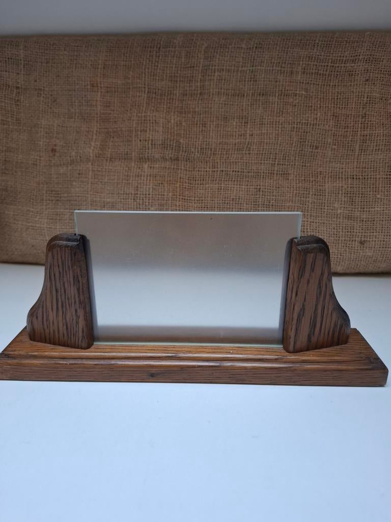 Vintage Eikenhouten Fotolijst - Meubelfabriek Oisterwijk, Minder dan 50 cm, Ophalen of Verzenden, Zo goed als nieuw, Minder dan 50 cm