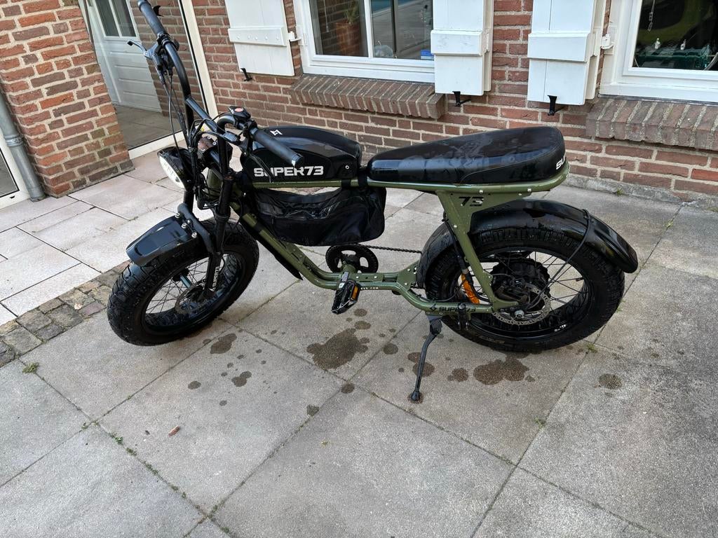 Super 73 s2 met diverse opties, green uitvoering, Fietsen en Brommers, Elektrische fietsen, Overige merken, Gebruikt, Ophalen of Verzenden