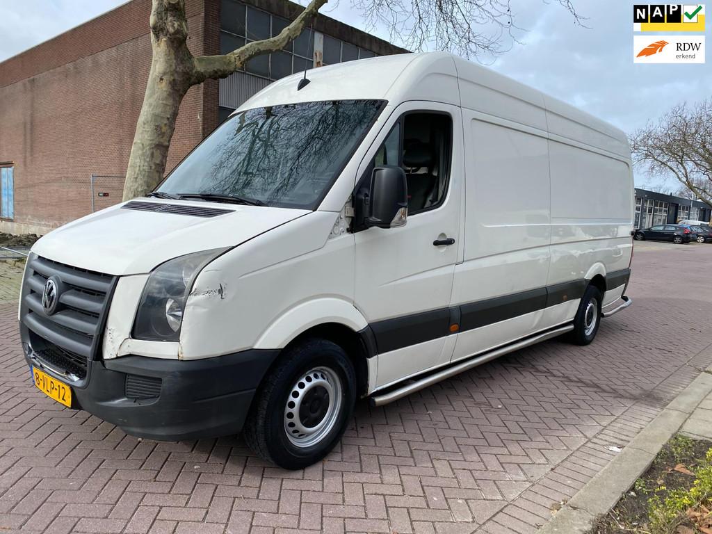 Volkswagen Crafter 35 2.5 TDI L3H2 * Automaat/ Schakel * Eur, Auto's, Automaat, Euro 5, Gebruikt, Zwart
