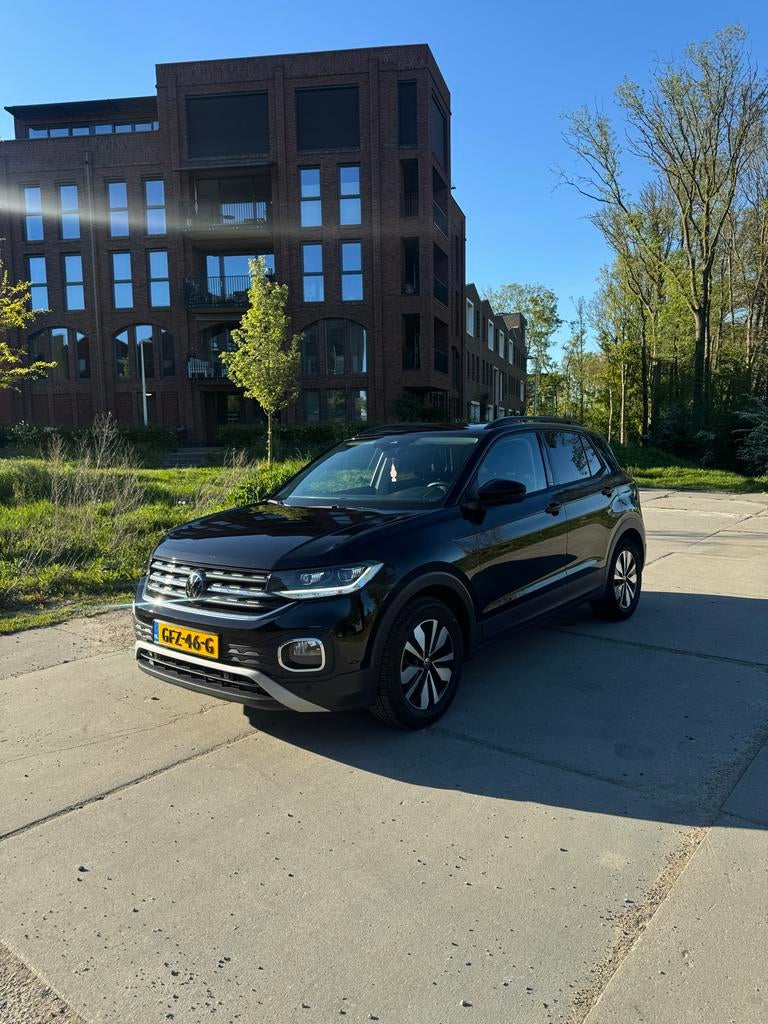 Volkswagen T-Cross 1.0 2023 automaat, Auto's, T-Cross, Zwart, Zwart, Particulier