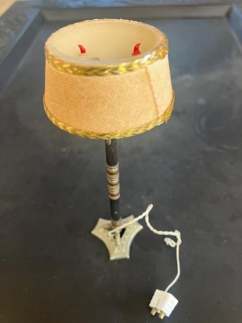 Lundby schemerlamp vintage, Ophalen of Verzenden, Gebruikt, Poppenhuis