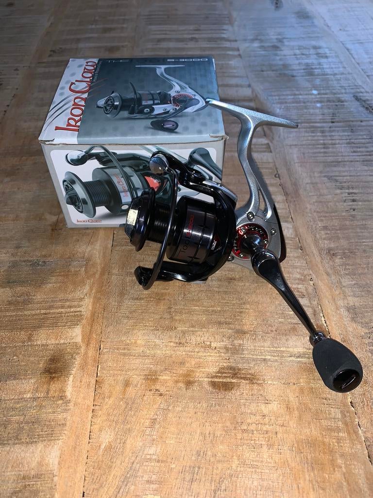 Nieuwe Saenger Iron Claw The Tool 3000 molens, 5 lagers, Watersport en Boten, Hengelsport | Roofvissen, Ophalen of Verzenden, Nieuw