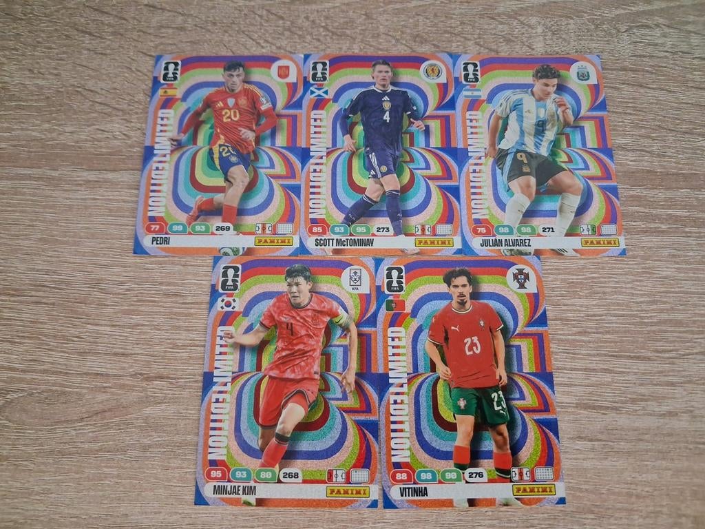 Xl adrenalyn panini fifa world cup Limited edition, Ophalen of Verzenden, Zo goed als nieuw, Buitenlandse clubs
