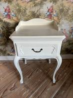 Vintage brocante nachtkastje / bijzettafel, Ophalen of Verzenden, Gebruikt, Minder dan 45 cm