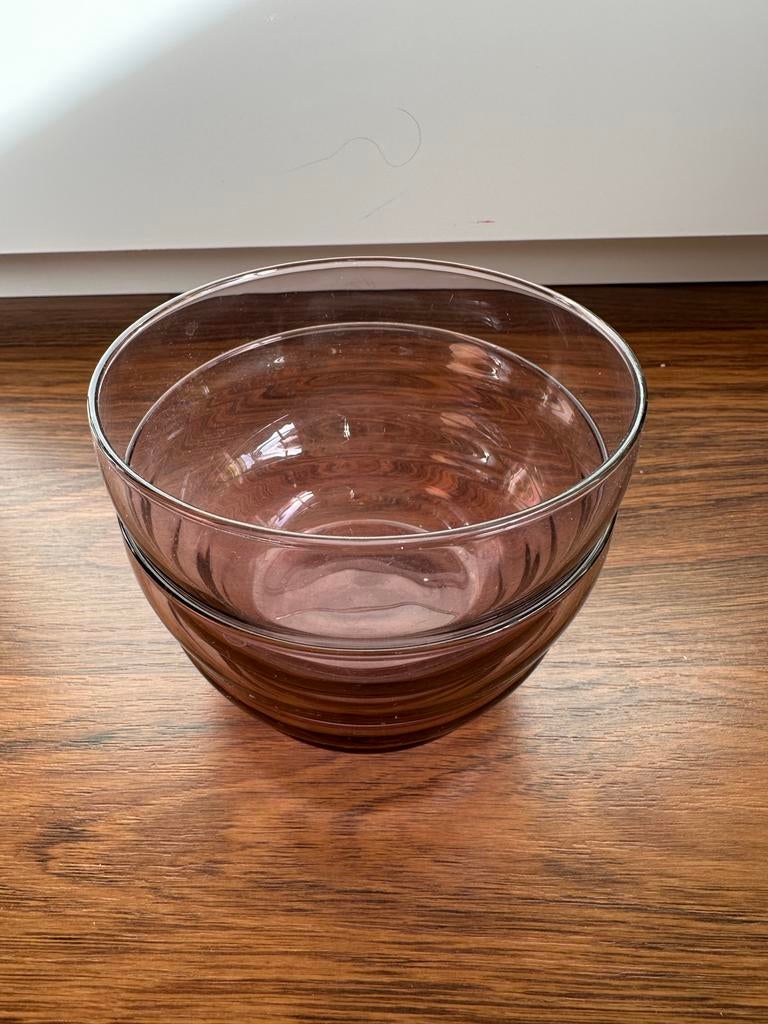 IKEA schaaltjes 2x, Huis en Inrichting, Ophalen of Verzenden, Gebruikt, Glas