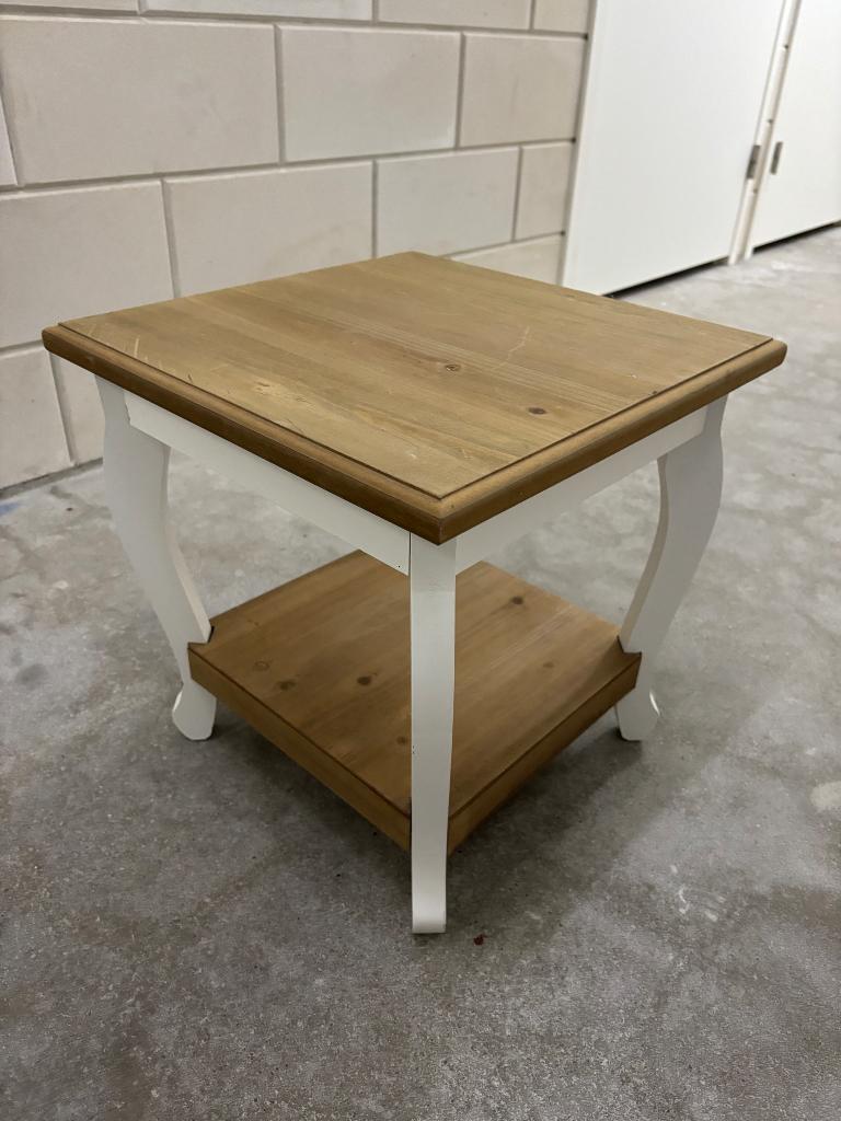 Tafeltje, Minder dan 55 cm, Gebruikt, Vierkant, Ophalen