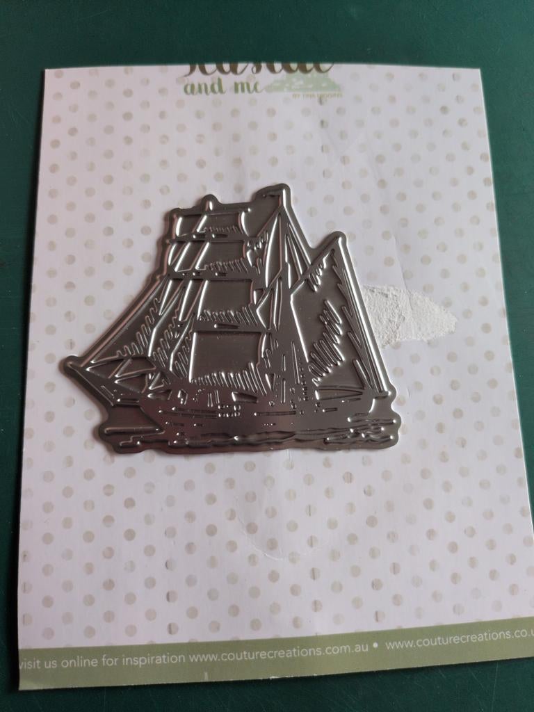 Go press hot foil mal tall ship co726179, Ophalen of Verzenden, Overige thema's