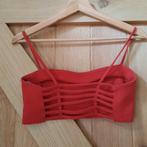 Boohoo topje met open achterkant, maat 36, oranje, Kleding | Dames, Tops, Nieuw, Oranje, Ophalen of Verzenden, Maat 36 (S)