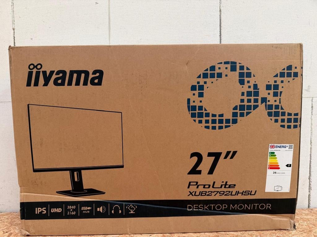 iiyama PROLITE XUB2792UHSU 27 inch 4K IPS Monitor, Iiyama, Nieuw, Ophalen of Verzenden, Ultra HD (4K)