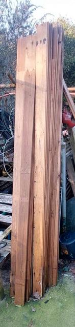 Ex tuinhuis planken aftimmering, Tuin en Terras, Palen, Balken en Planken, Ophalen, Gebruikt, 180 tot 250 cm, Planken