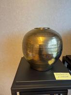 Grote gouden vaas, Huis en Inrichting, Woonaccessoires | Vazen, Overige kleuren, Aardewerk of Porselein, Ophalen of Verzenden