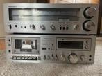 Technics SA-200 FM/AM Receiver & Stereo Cassette Deck 641, Gebruikt, Ophalen, Overige merken, Minder dan 60 watt