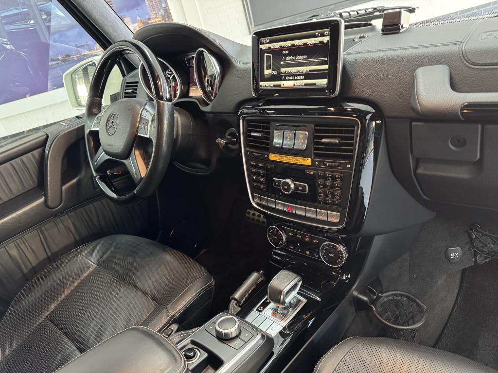 Mercedes-Benz G-Klasse G 63 AMG V8 544PK SCHUIFDAK UNIEK G63, Auto's, Mercedes-Benz, Automaat, Gebruikt, G-Klasse, Wit