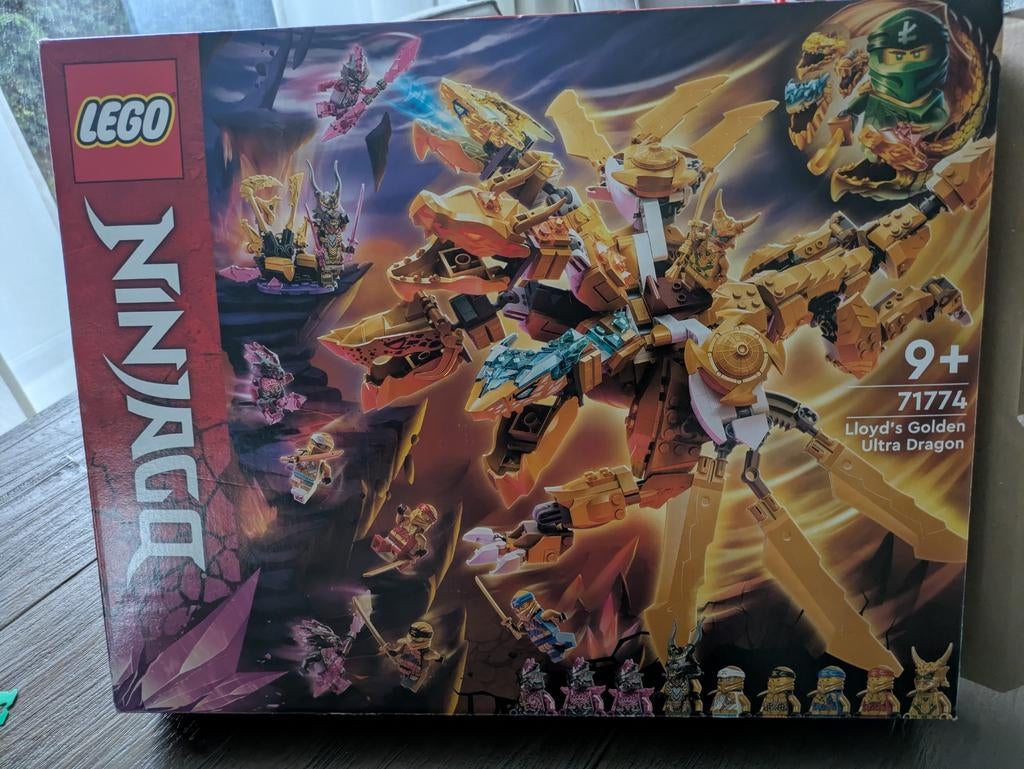 Lego Ninjago Lloyd's gouden ultra draak 71774, Kinderen en Baby's, Speelgoed | Duplo en Lego, Ophalen of Verzenden, Zo goed als nieuw