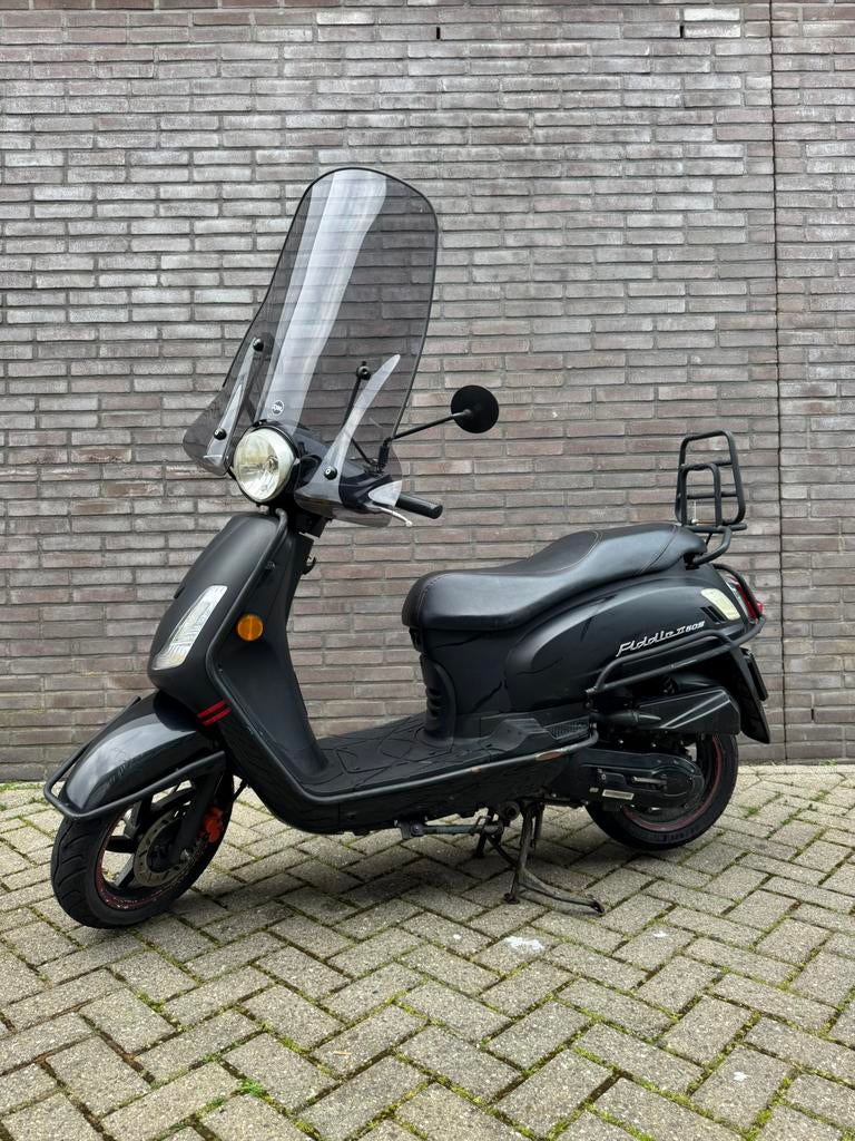 SYM Fiddle 2 2019 €750 Black Pack PRIJS VERLAAGD- NU OPHALEN, Fietsen en Brommers, Ophalen, Maximaal 45 km/u, 49 cc, Zo goed als nieuw