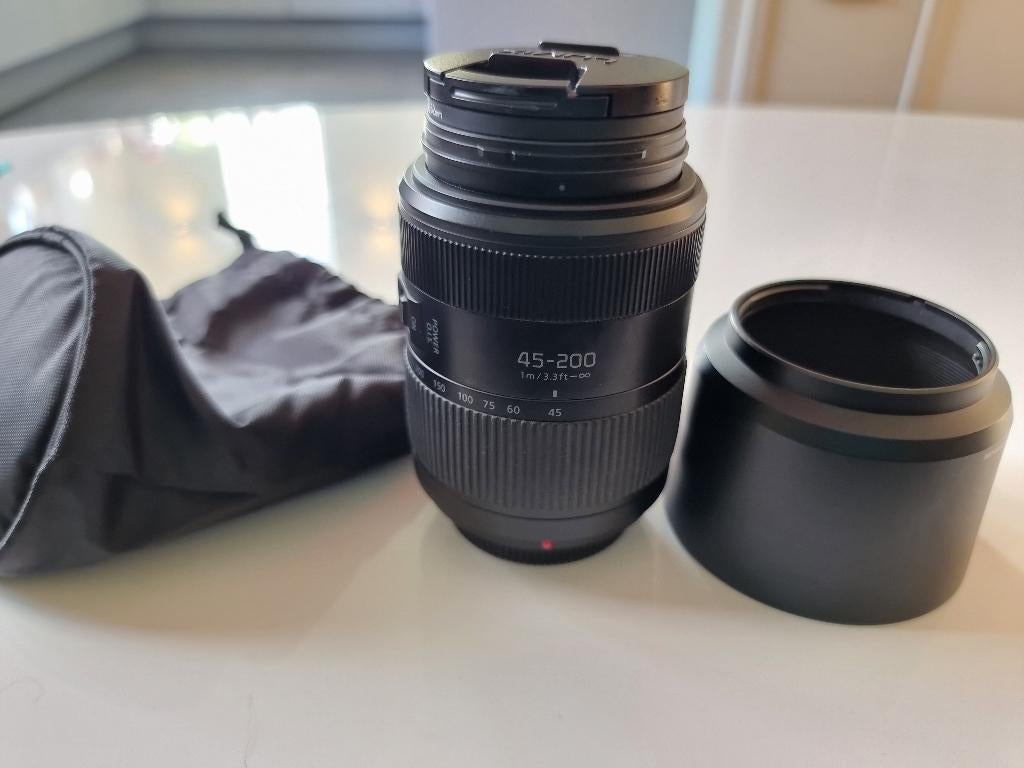 Panasonic Lumix g vario lens 45-200mm, Audio, Tv en Foto, Fotografie | Lenzen en Objectieven, Ophalen of Verzenden, Zo goed als nieuw