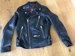 Diesel Heren Motor jack LEDEREN JAS Leather Biker Jacket, Maat 52/54 (L), Diesel, Zwart, Diesel