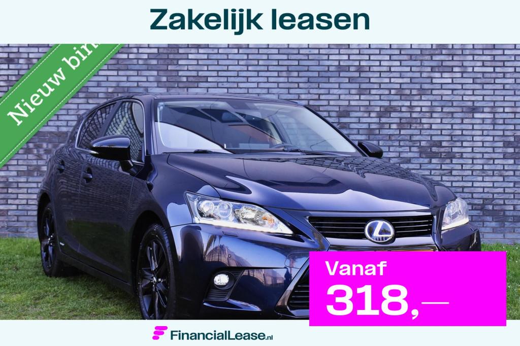 Lexus CT 200h Luxury Line Hybrid NAVI/CAMERA/STOELVW/ALCANTA, 136 pk, Gebruikt, Euro 6, 4 cilinders