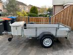Nette Aanhanger/Bakwagen 750kg met Disselbak en Hoes, Auto diversen, Aanhangers en Bagagewagens, Ophalen, Gebruikt