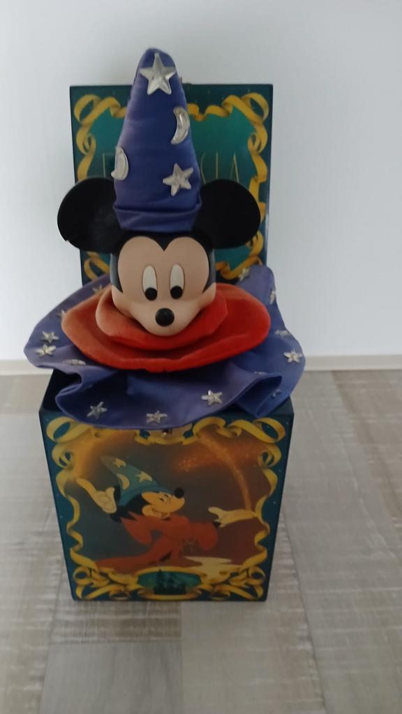 Fantasia verzamelobject Mickey Mouse muziek doos, Verzamelen, Disney, Ophalen of Verzenden, Mickey Mouse, Gebruikt, Overige typen