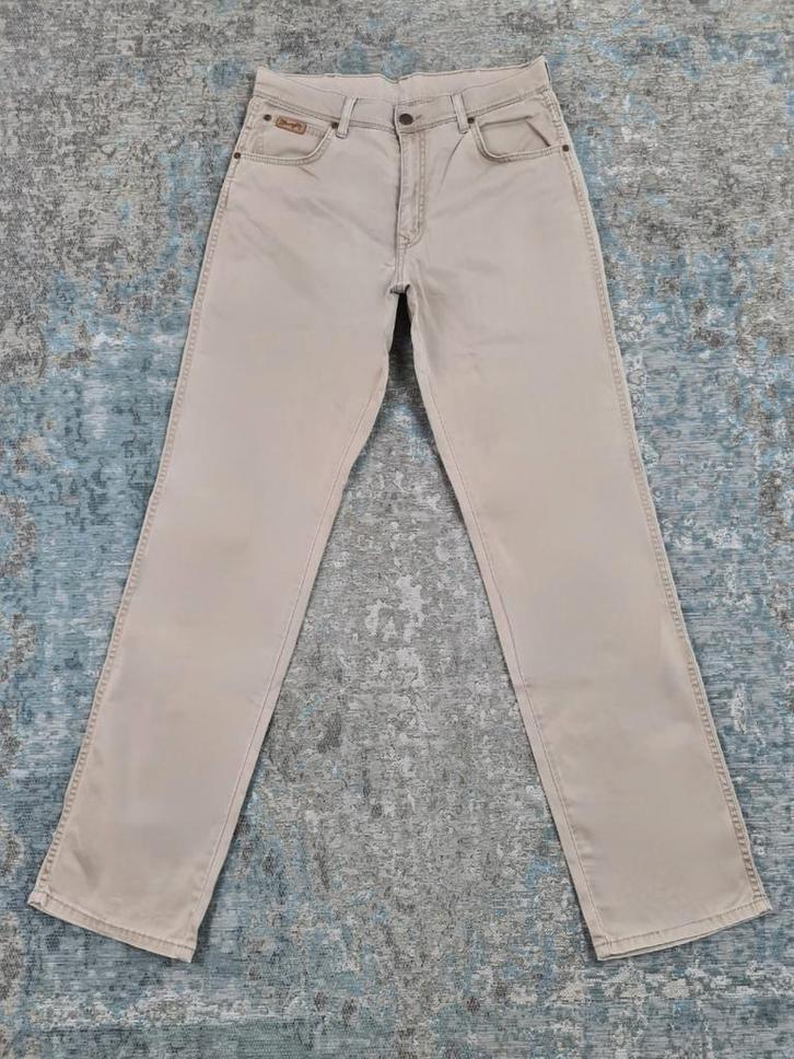 Wrangler TEXAS STRETCH W31 L34 Straight Bronno3134, Kleding | Heren, Spijkerbroeken en Jeans, Zo goed als nieuw, W32 (confectie 46) of kleiner