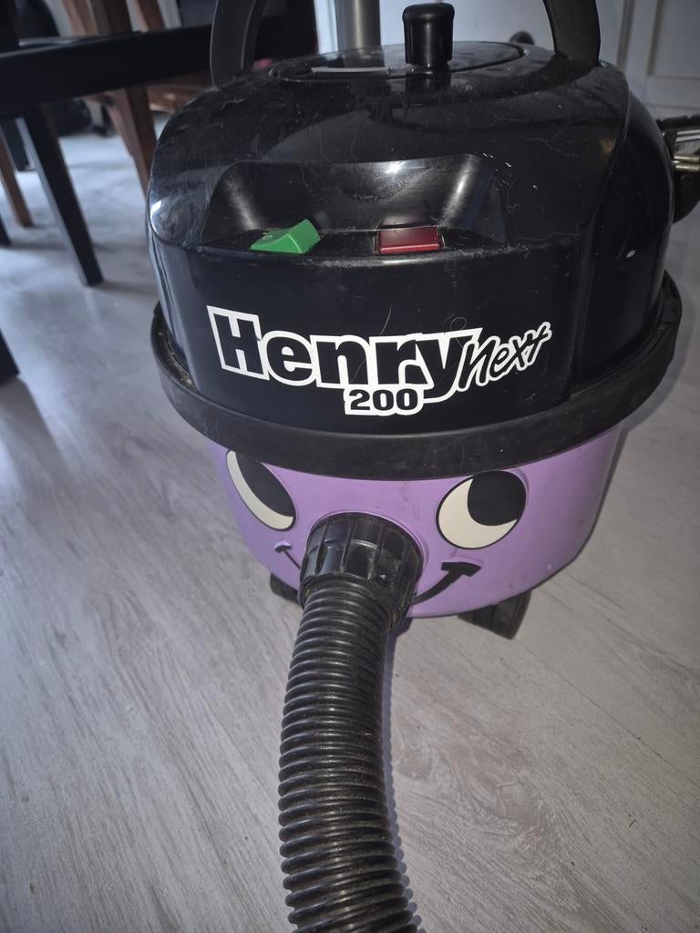 Henry Stofzuiger - Grote opvangbak, Witgoed en Apparatuur, Stofzuigers, Stofzak, Gebruikt, Stofzuiger, Ophalen of Verzenden