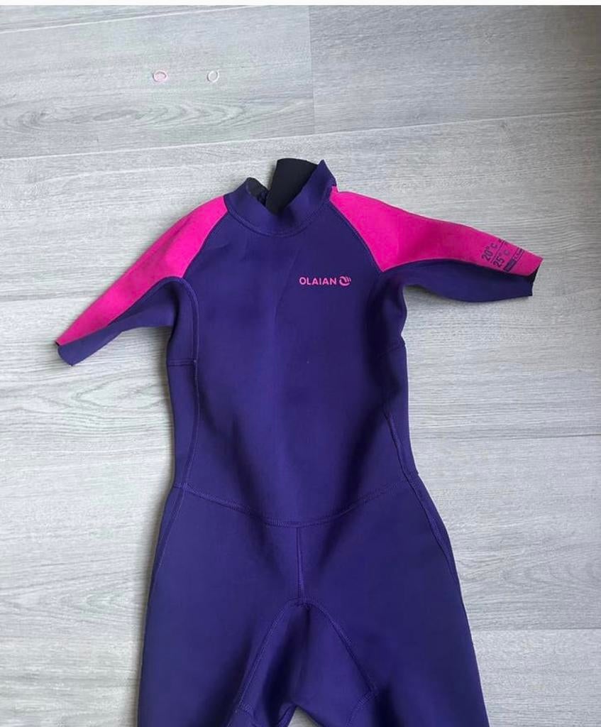 Thermo zwempak meisjes 4-8 jaar, Ophalen of Verzenden, Zo goed als nieuw, Kind, Wetsuit