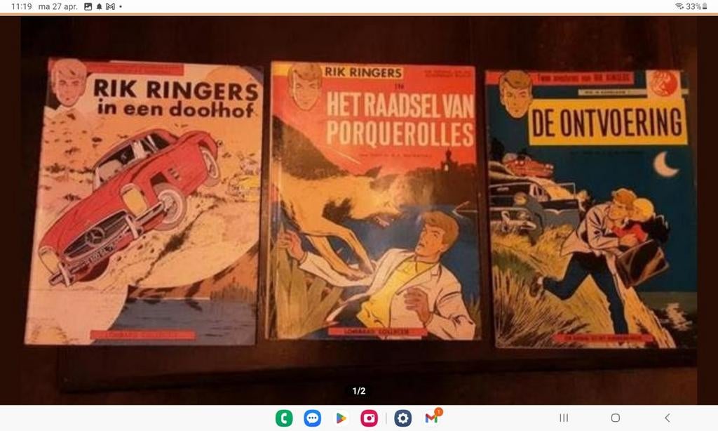Rik Ringers, Boeken, Meerdere stripboeken, Ophalen of Verzenden