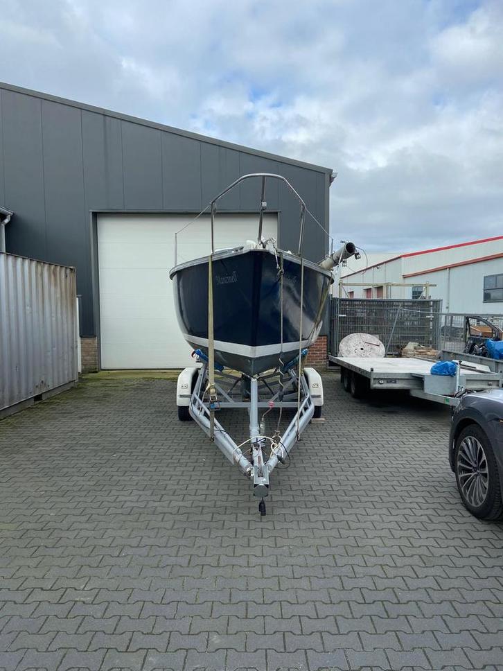 Zeilboot Dufor 24 opknapper., Watersport en Boten, Kajuitzeilboten en Zeiljachten, Gebruikt, Tourjacht of Cruiser, Polyester, Benzine