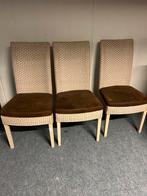 Nr 41. 3 loomstoelen. White wash.showroom modrl., Ophalen