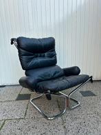 Vintage Harald Relling Westnofa wing fauteuil chair, Gebruikt, 75 tot 100 cm, Ophalen of Verzenden, Nvt