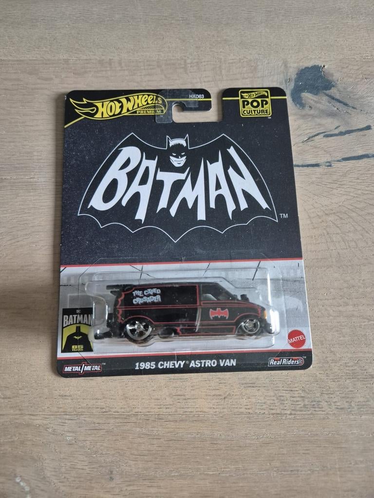 Hot Wheels Premium Pop Culture Batman - q985 Chevy Astro Van, Ophalen of Verzenden, Nieuw, Auto