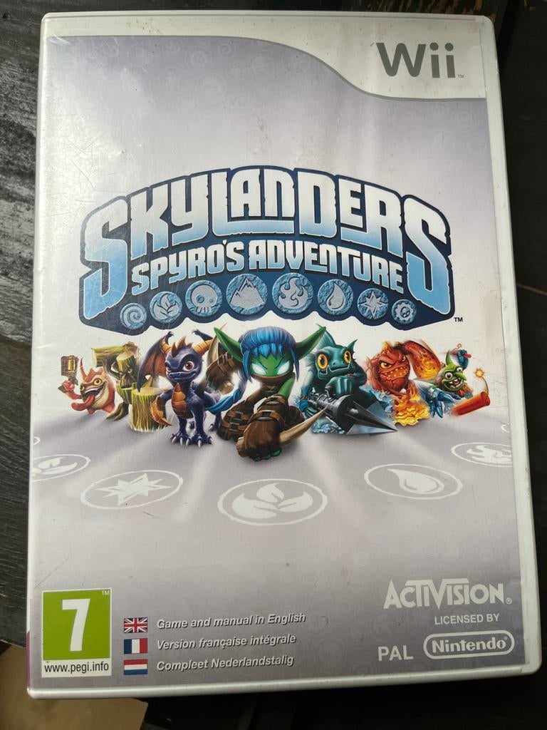 Skylanders Spyro's Adventure - Wii, Avontuur en Actie, Gebruikt, 1 speler, Ophalen of Verzenden