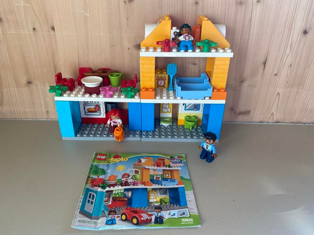 5 grote duplo sets, leuke creaties: town familiehuis,etc, Ophalen of Verzenden, Zo goed als nieuw, Duplo