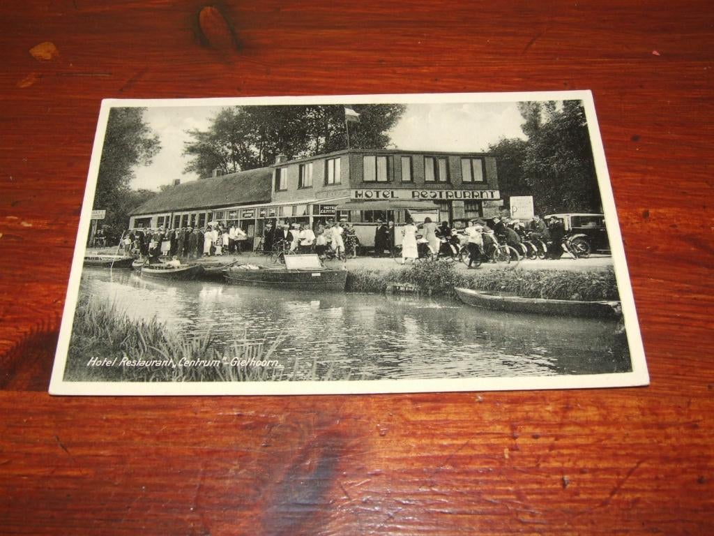 549- HOTEL RESTAURANT "CENTRUM"- GIETHOORN - 1937, Verzenden, 1920 tot 1940, Gelopen, Overijssel