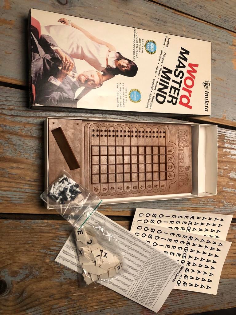 Vintage Word Mastermind (1975) - Nieuwstaat, Ophalen of Verzenden, Nieuw, Overige typen