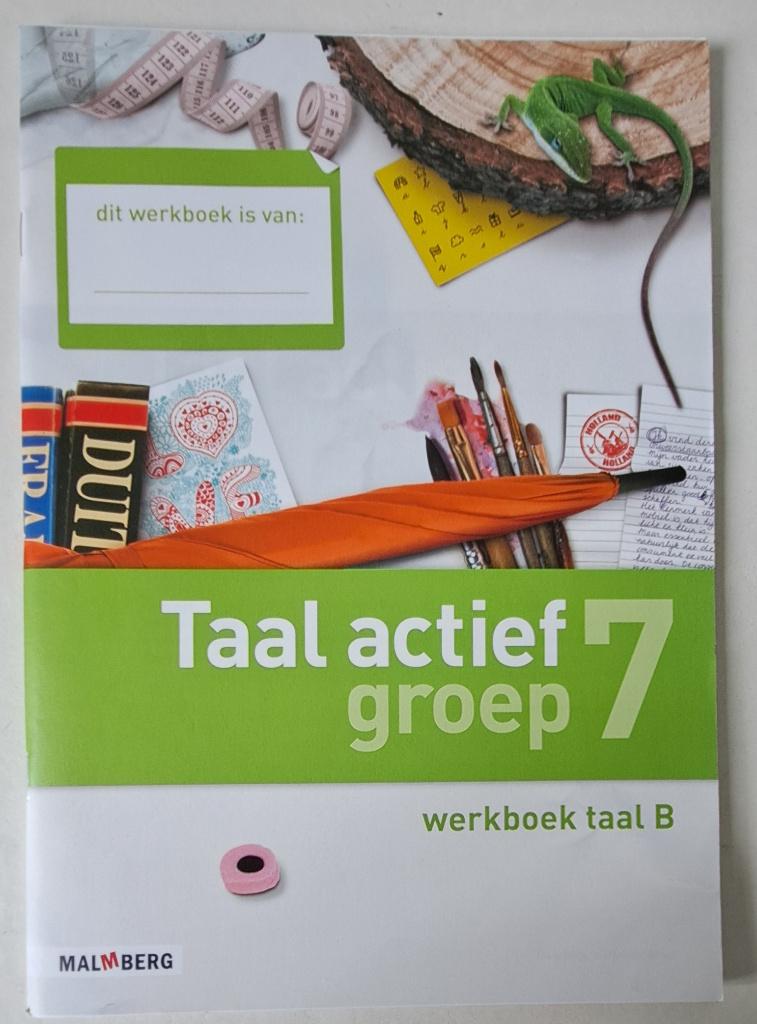9789034568489 Taal actief 4 Groep 7 Werkboek Taal B, Verzenden, Zo goed als nieuw, Overige niveaus, Nederlands