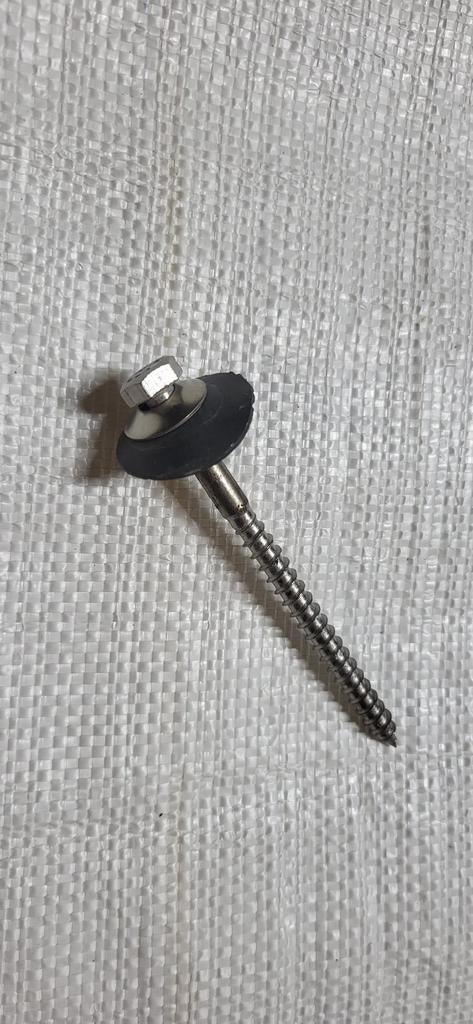 RVS Golfplaatbout 7x100 - 3500 stuks, per 100 verpakt, Doe-het-zelf en Verbouw, Ophalen of Verzenden