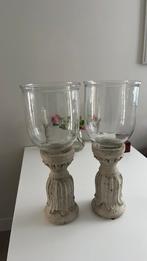 Kaarsenhouder (s), Huis en Inrichting, Woonaccessoires | Kandelaars en Kaarsen, Ophalen of Verzenden, Zo goed als nieuw, Overige materialen